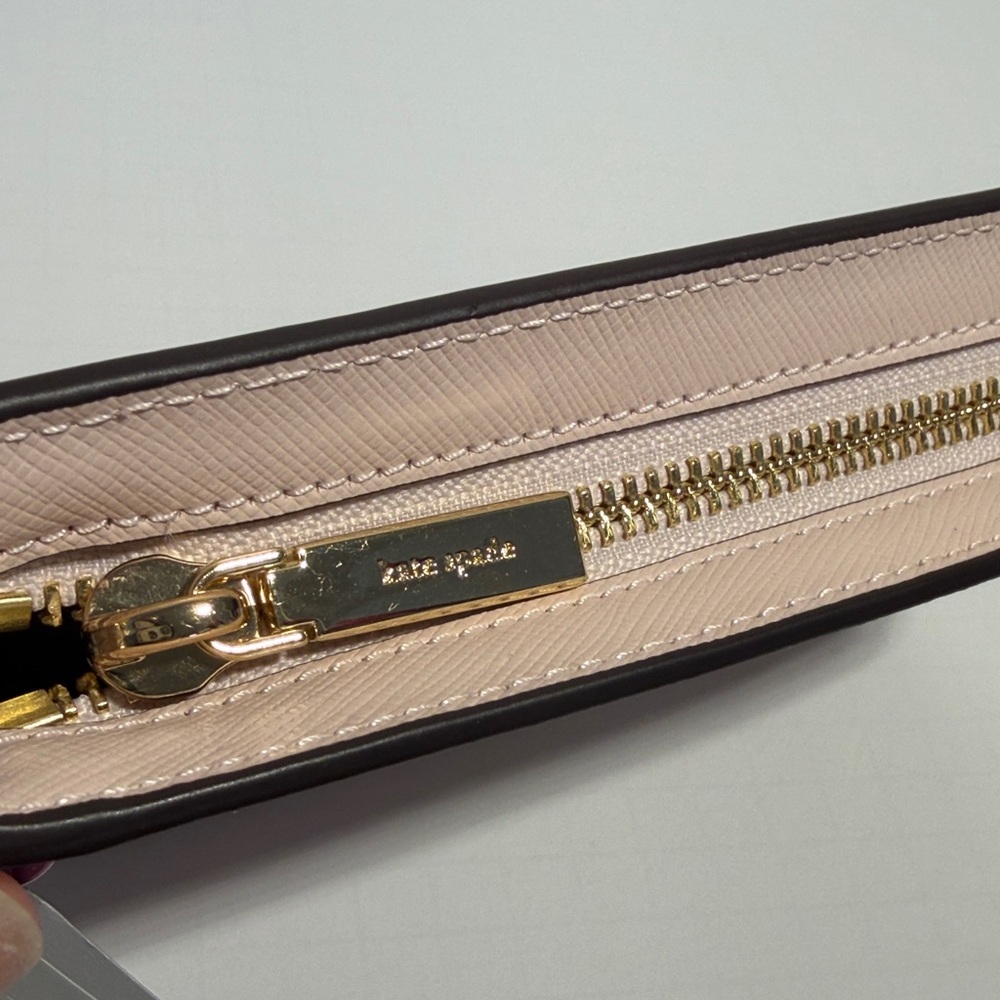 Kate Spade Madison Valentine Blush Pink and Red Heart Shoulder Bag - Picture 5 of 12